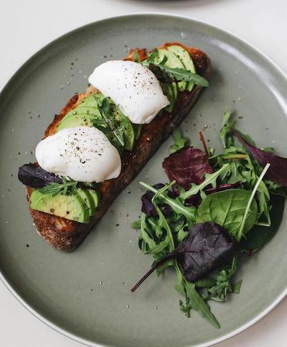 Avocado Toast on a plate.